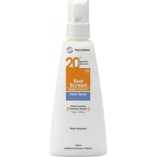 Sun Screen Clear Spray SPF 20 / UVA - 150ml