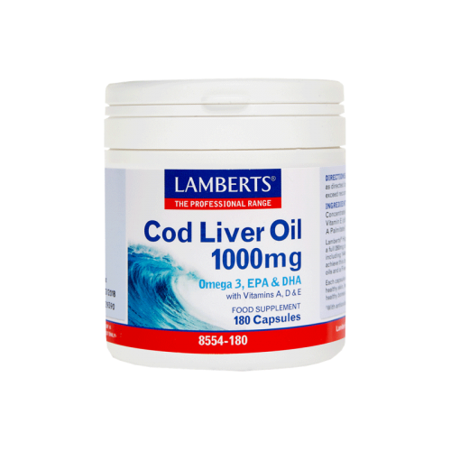 Lamberts Cod Liver Oil 1000mg 180caps