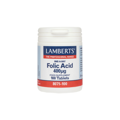 Lamberts Folic Acid 400μg