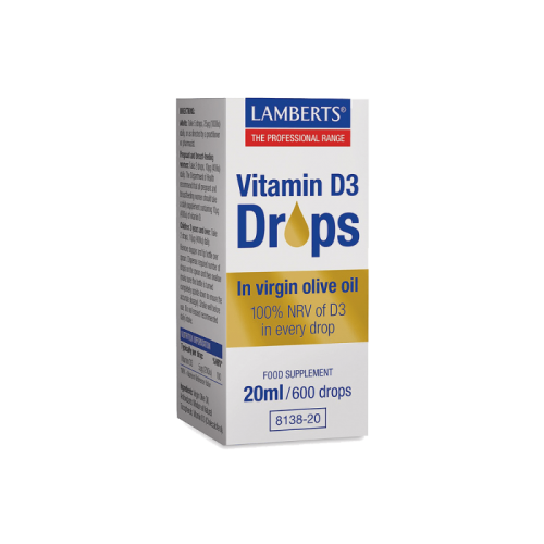 Lamberts Vitamin D3 Drops 20ml