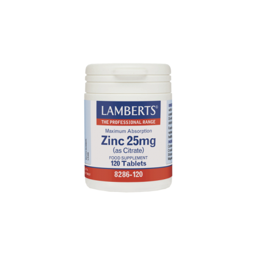 Lamberts Zinc 25mg