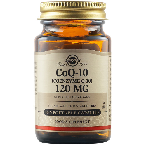 Solgar COENZYME Q-10 120mg veg.caps 30s