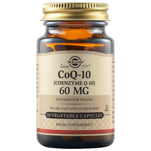 Solgar COENZYME Q-10 60mg veg.caps 30s