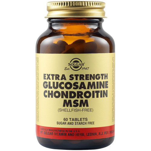 Solgar GLUCOSAMINE CHONDROITIN MSM tabs 60s