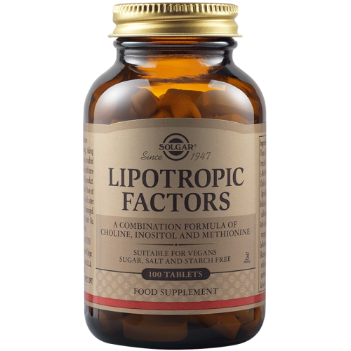 Solgar LIPOTROPIC FACTORS tabs 100s