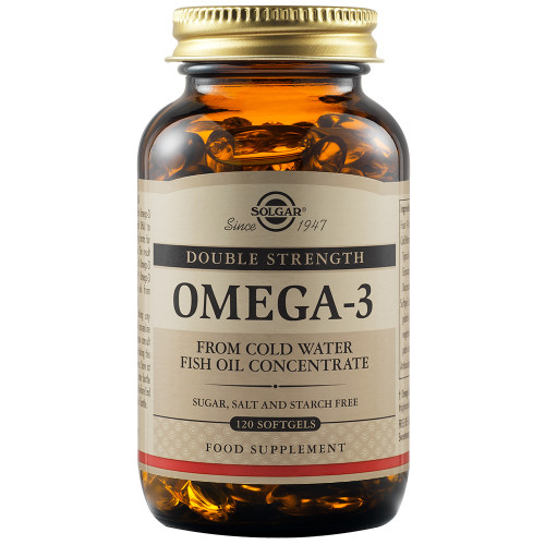 Solgar OMEGA-3 DOUBLE STRENGTH softgels 120s