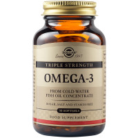 Solgar OMEGA-3 TRIPLE STRENGTH softgels  50s