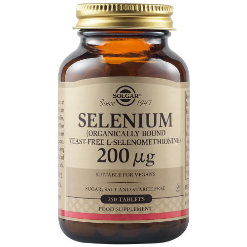 Solgar SELENIUM 200μg tabs 250s