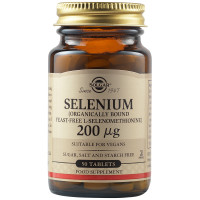 Solgar SELENIUM 200μg tabs 50s