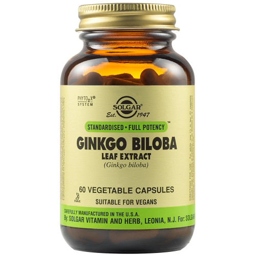 Solgar SFP GINKGO BILOBA LEAF EXTR. vcaps 60s