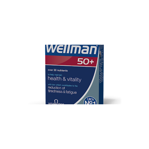 Vitabiotics WELLMAN® 50+ 30 Tabs