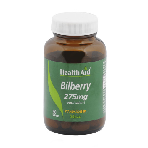 HEALTH AID BILBERRY  30tabs