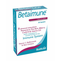 HEALTH AID BETAIMUNE antioxidant 30caps