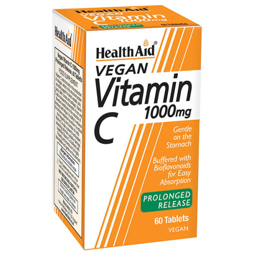 HEALTH AID VITAMIN C 1gr 60tabs