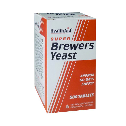 HEALTH AID BREWERS YEAST Μαγιά 500tabs