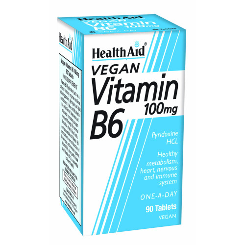 HEALTH AID VITAMIN Β6  90tabs