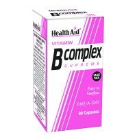 HEALTH AID Β-COMPLEX 90 caps -economy