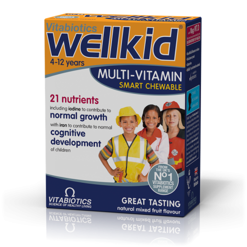 Vitabiotics WELLKID® MULTI-VITAMIN SMART CHEWABLE 30 Tabs