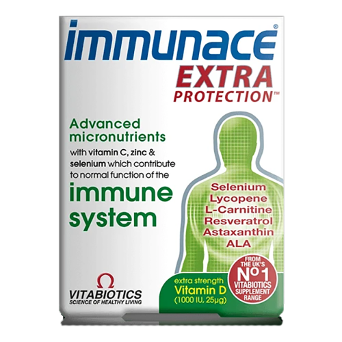 Vitabiotics IMMUNANCE® EXTRA PROTECTION 30 Tabs