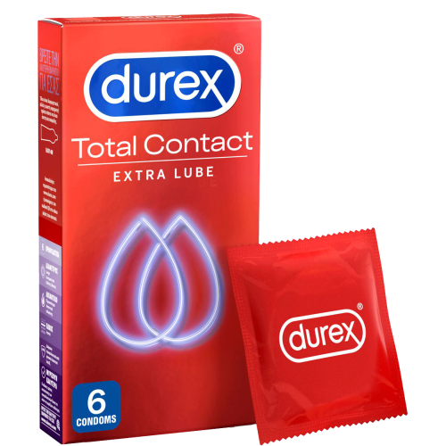 Durex Προφυλακτικά Πολύ Λεπτά Total Contact 6 τεμάχια