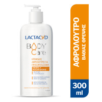 Lactacyd Body Care, κρεμώδες αφρόλουτρο για πρόσωπο & σώμα Deeply Nourishing 300ml