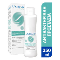 Lactacyd  Pharma Antibacterials καθαριστικό ευαίσθητης περιοχής με φυσικούς αντιβακτηριακούς παράγοντες 250ml