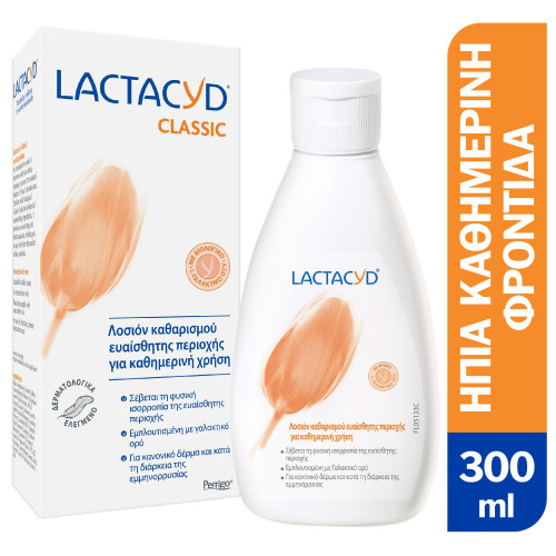 Lactacyd καθαριστικό ευαίσθητης περιοχής 300ml